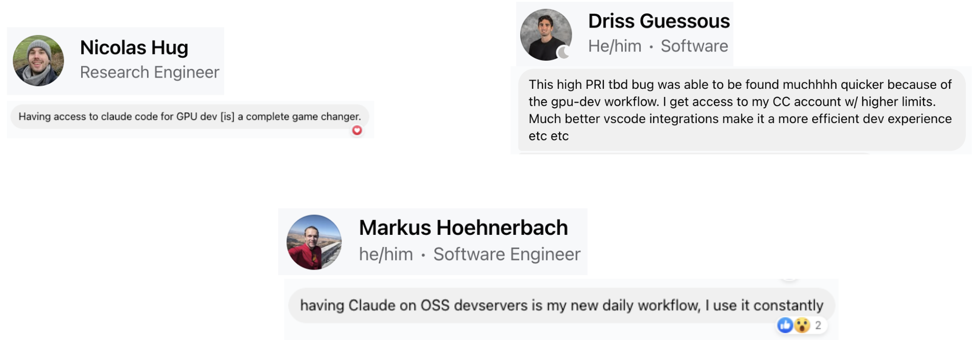 User Feedback